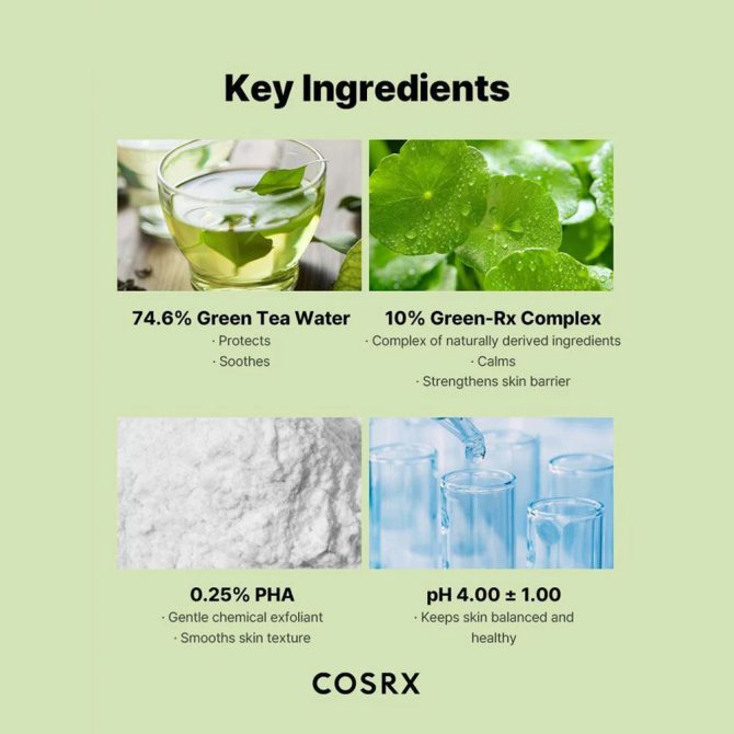 Cosrx One Step Green Hero Calming 5 Cosrx One Step Green Hero Calming Pad 70 Pieces – Καταπραϋντικά Pads Προσώπου