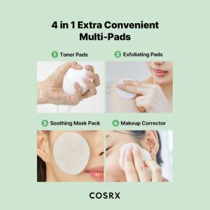 Cosrx One Step Green Hero Calming Pad 70 Pieces – Καταπραϋντικά Pads Προσώπου