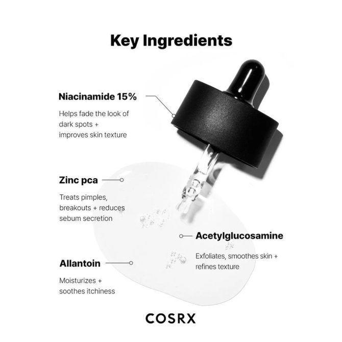 Cosrx The Niacinamide 15 Serum 50ml – Ορός Νιασιναμίδης Λάμψης