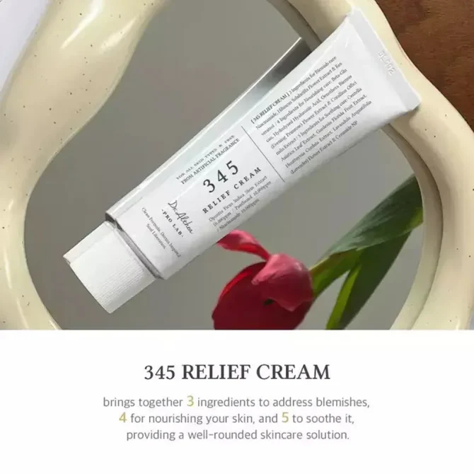 Dr.Althea 345 Relief Cream Κρέμα Προσώπου 50ml με Niacinamide για Ενυδάτωση & Καταπράυνση
