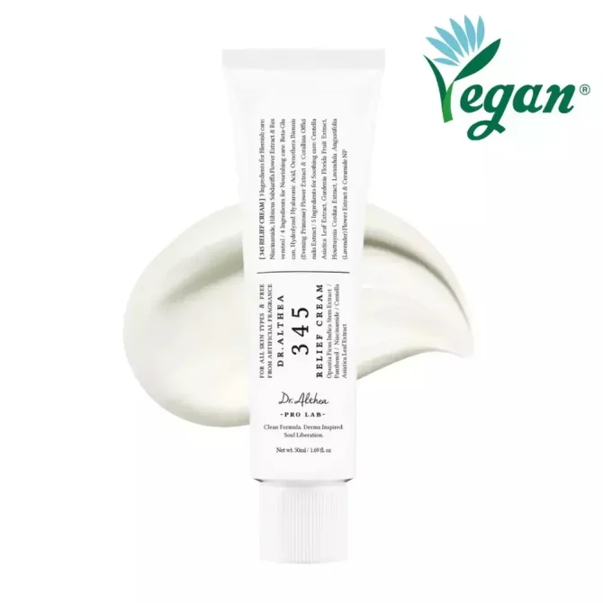 Dr.Althea 345 Relief Cream Κρέμα Προσώπου 50ml με Niacinamide για Ενυδάτωση & Καταπράυνση