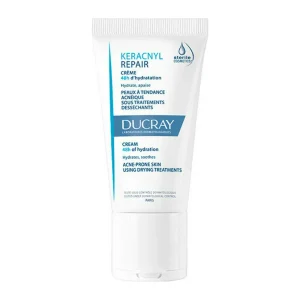Ducray Keracnyl 48ωρη Κρέμα Προσώπου για Ακμή & Καθημερινή Φροντίδα της Λιπαρής Επιδερμίδας 50ml