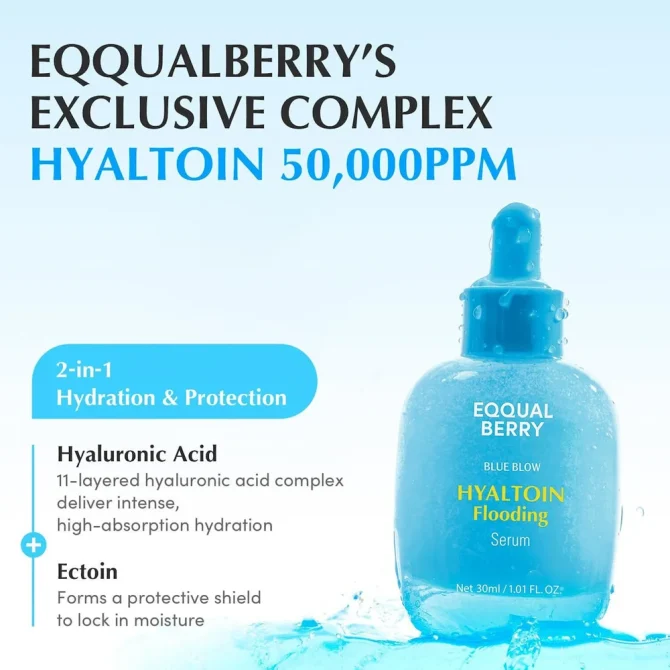 Eqqualberry Hyaltoin Flooding Serum - Ενυδατικός Ορός Προσώπου 30ml