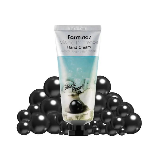 Farm Stay Black Pearl Visible Difference Ενυδατική Κρέμα Χεριών 100g για Καθημερινή Φροντίδα