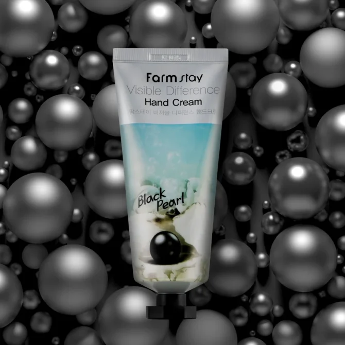 Farm Stay Black Pearl Visible Difference Ενυδατική Κρέμα Χεριών 100g για Καθημερινή Φροντίδα