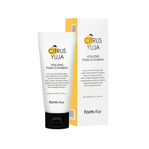 Farm Stay Citrus Yuja Αφρός Καθαρισμού Προσώπου 100ml – Φρεσκάδα & Φωτεινότητα