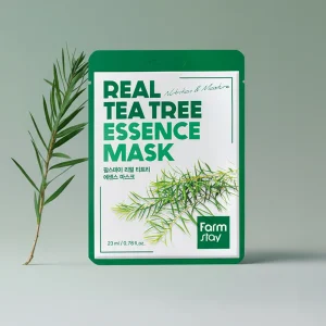 Farm stay Real Tea Tree Essence Mask 23ml Μάσκα Προσώπου με Tea Tree