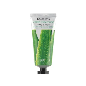 Farm Stay Visible Difference Aloe Hand Cream Ενυδατική Κρέμα Χεριών & Νυχιών για Σκασμένα Χέρια 100gr