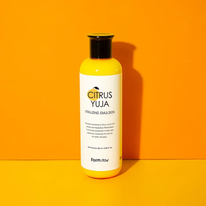 Farmstay Citrus Yuja Face Vitalizing Emulsion Ενυδατικό Γαλάκτωμα Προσώπου 280ml