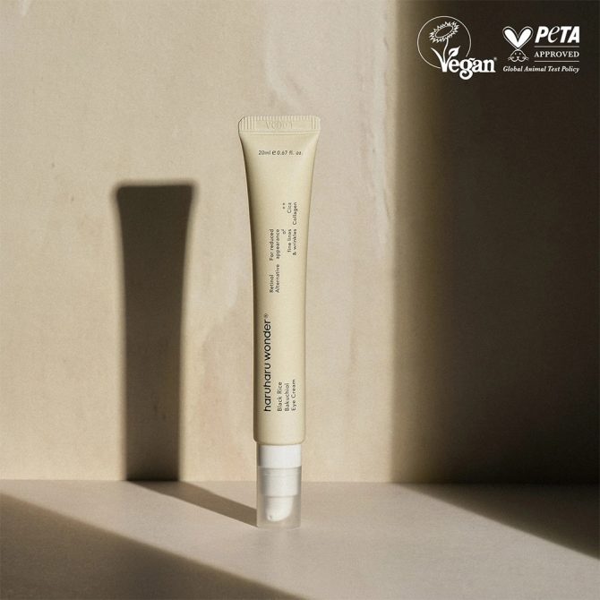 Haruharu Wonder Black Rice Bakuchiol Eye Cream 4 Haruharu Wonder Black Rice Bakuchiol Eye Cream 20ml – Κρέμα Ματιών Αντιγήρανσης