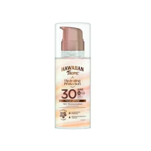 Hawaiian Tropic Air Soft SPF30 Αντηλιακή Λοσιόν Προσώπου 50ml - Αδιάβροχη Προστασία