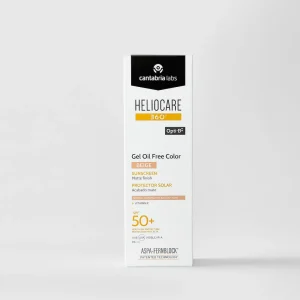Heliocare 360 Color Gel Oil-Free SPF50 με Χρώμα Beige – Αντηλιακό Προστασίας Σώματος 50ml