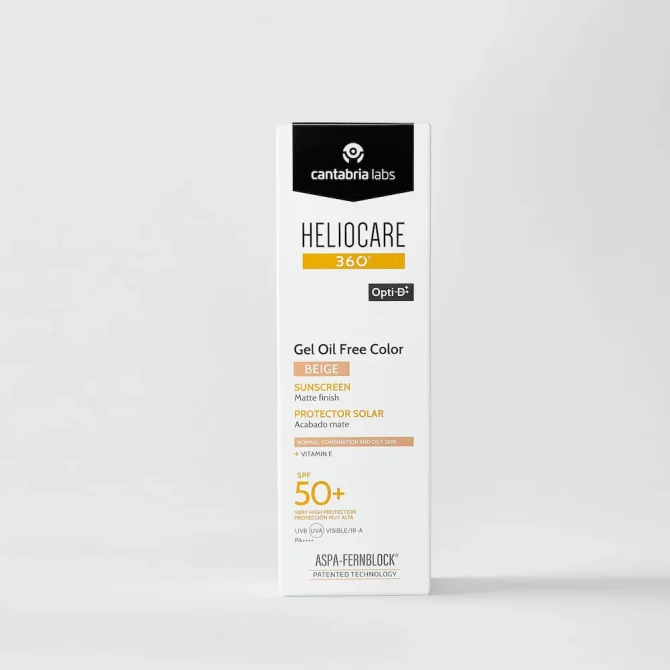 Heliocare 360 Color Gel Oil-Free SPF50 Beige 50ml 2 Heliocare 360 Color Gel Oil-Free SPF50 με Χρώμα Beige – Αντηλιακό Προστασίας Σώματος 50ml