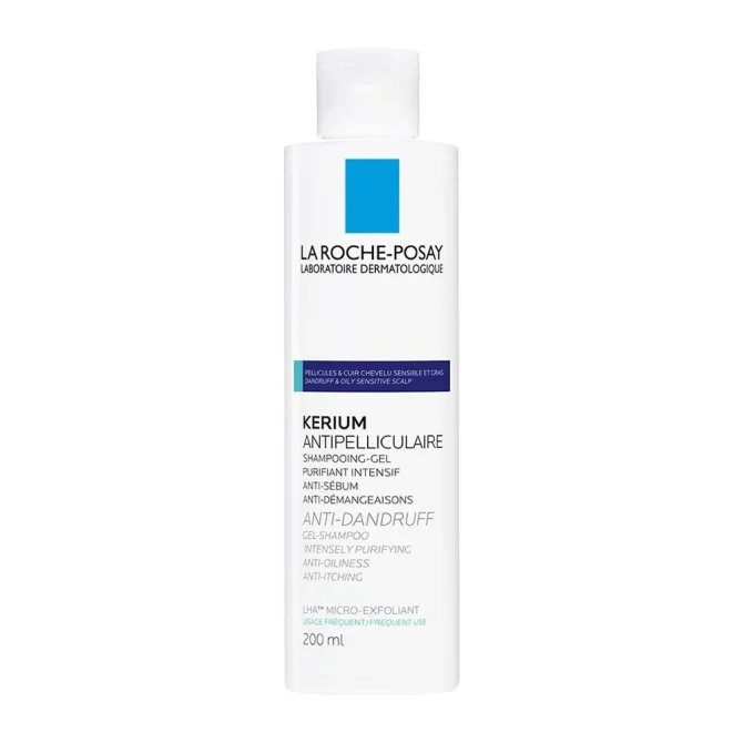La Roche-Posay Kerium 200ml La Roche-Posay Kerium 200ml Σαμπουάν για Λιπαρή Πιτυρίδα