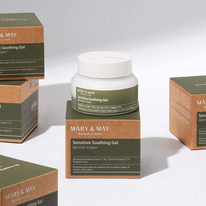 Mary & May Sensitive Soothing Gel 4