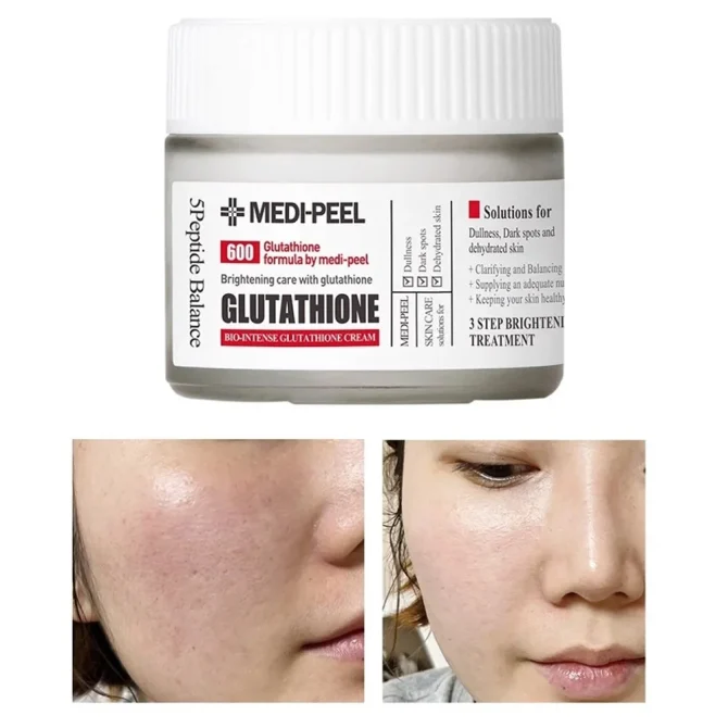 Medi Peel Bio Intense Glutathione Ενυδατική Κρέμα Προσώπου Ημέρας με Βιταμίνη C & Κολλαγόνο, 50g