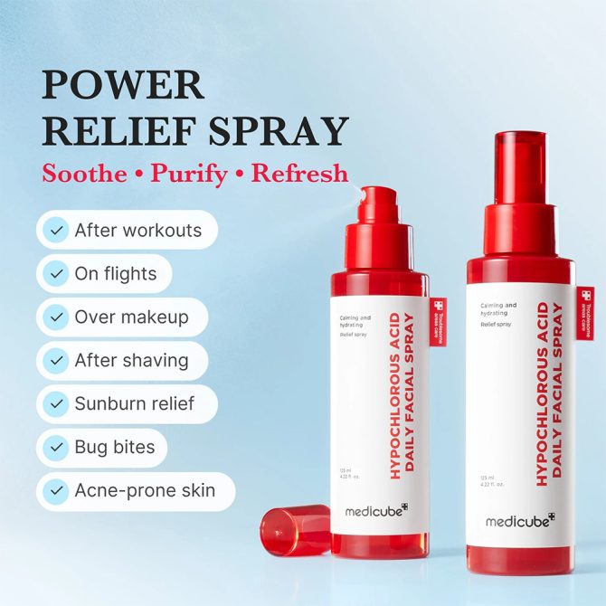 Medicube Hypochlorous Acid Daily Facial Spray 125ml – Καθημερινό Facial Spray Προσώπου