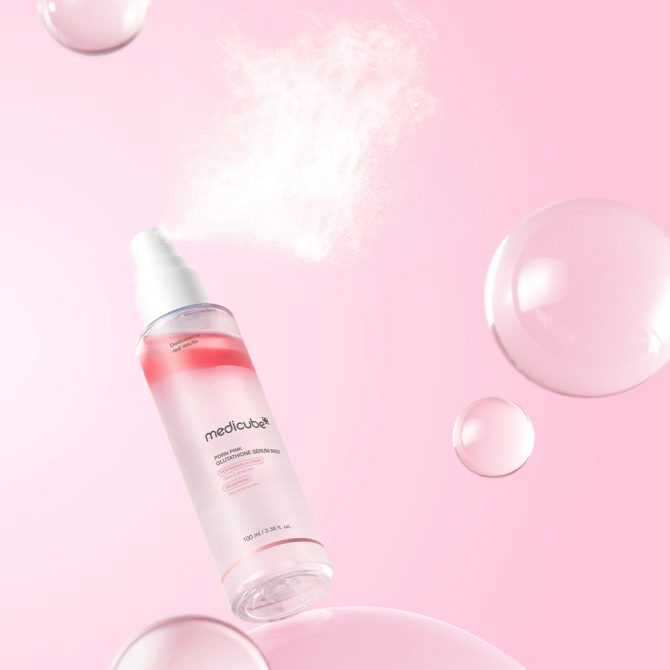 Medicube Pdrn Pink Glutathione Serum Mist 3 Medicube Pdrn Pink Glutathione Serum Mist 80ml – Ενυδάτωση & Ανάπλαση