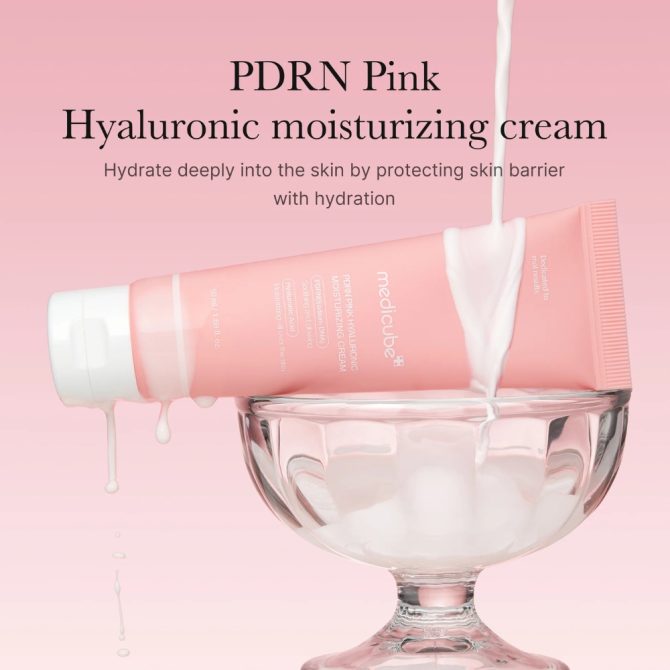 Medicube PDRN Pink Hyaluronic Moisturizing Cream 2