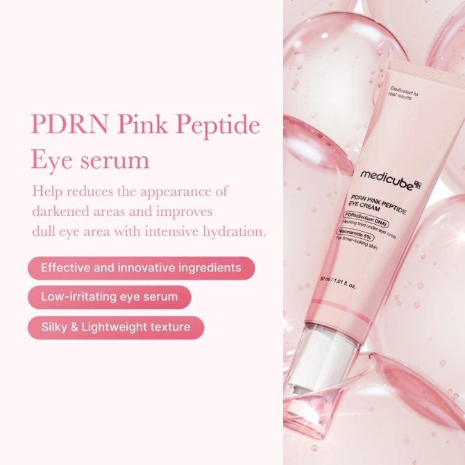 Medicube PDRN Pink Peptide Eye Cream 4