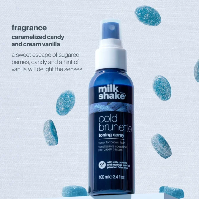 Milk Shake Cold Brunette Toning Spray 100ml 4 Milk Shake Cold Brunette Toning Spray για Καστανά Μαλλιά 100ml