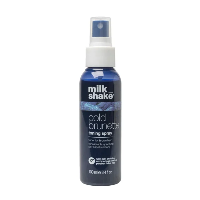 Milk Shake Cold Brunette Toning Spray 100ml Milk Shake Cold Brunette Toning Spray για Καστανά Μαλλιά 100ml