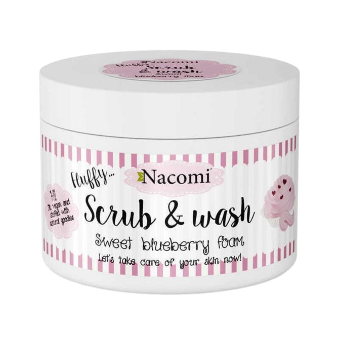 Nacomi Fluffy Scrub Sweet Blueberry