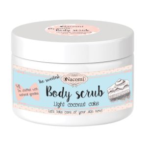 Nacomi Light Coconut Cake Sugar Scrub Απολεπιστικό Scrub Σώματος 200gr