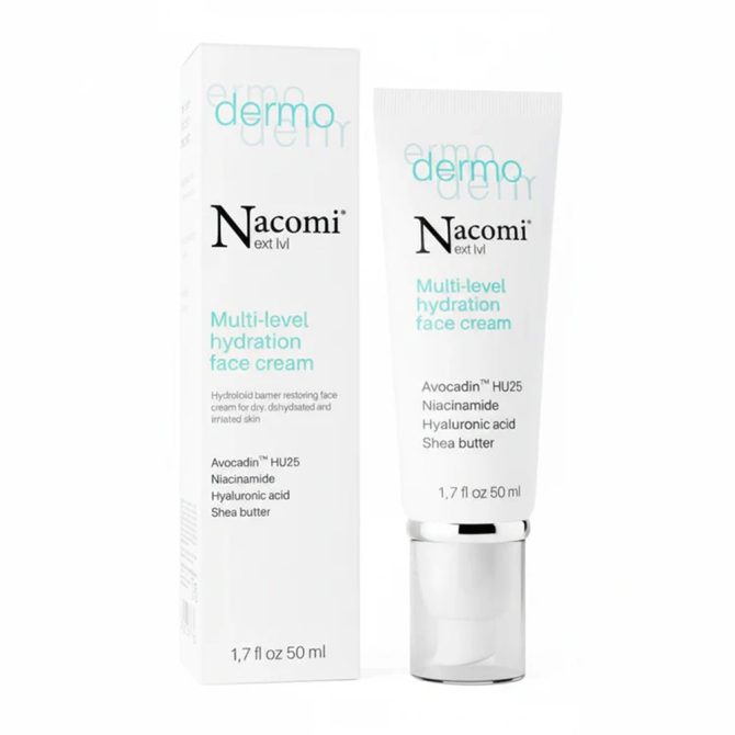 Nacomi Multi Level Hydration 50ml | Ενυδατική Κρέμα Προσώπου με Υαλουρονικό Οξύ
