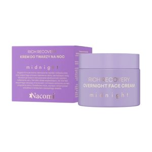 Nacomi Rich Recovery Overnight Face Cream Midnight