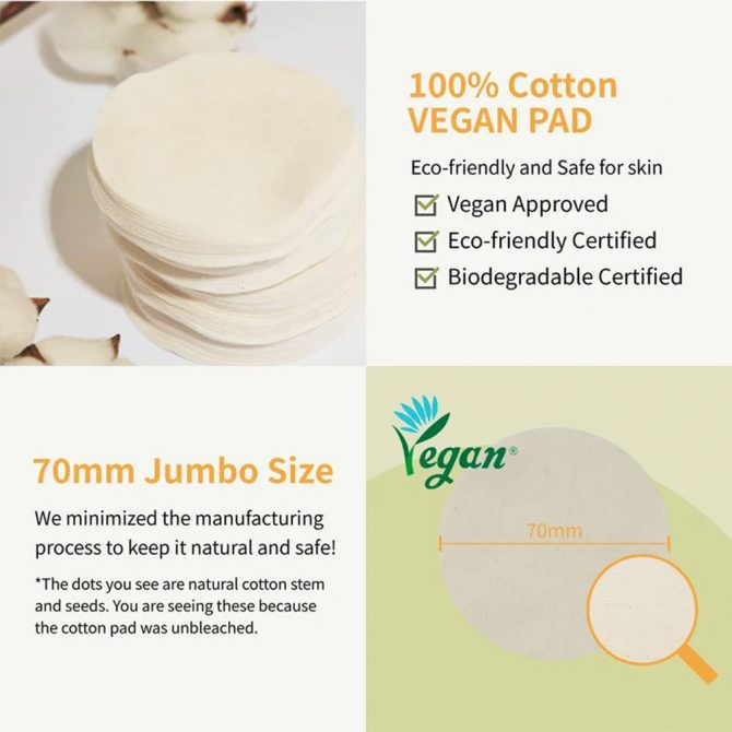 Numbuzin No.3 Radiance Glowing Jumbo Essence Pad 150ml – 70 Απαλά Pads Λάμψης