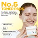 Numbuzin No.5+ Glutathione Vitamin Concentrated Pad 180ml – Pads Λεύκανσης