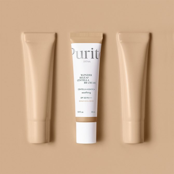 Purito Seoul Wonder Releaf Centella Bb 3 Purito Seoul Wonder Releaf Centella Bb 23 Natural Beige Cream 40ml – Αντιερεθιστική BB Κρέμα
