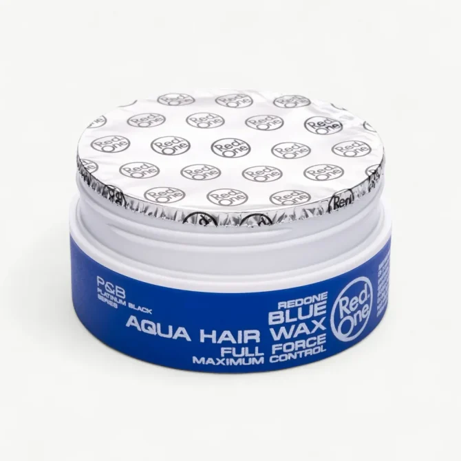Red One Aqua Hair Wax Blue 150ml 7 Red One Aqua Hair Wax Blue 150ml Gel Κερί Μαλλιών για Δυνατό Κράτημα