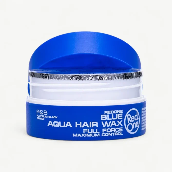 Red One Aqua Hair Wax Blue 150ml 4 Red One Aqua Hair Wax Blue 150ml Gel Κερί Μαλλιών για Δυνατό Κράτημα