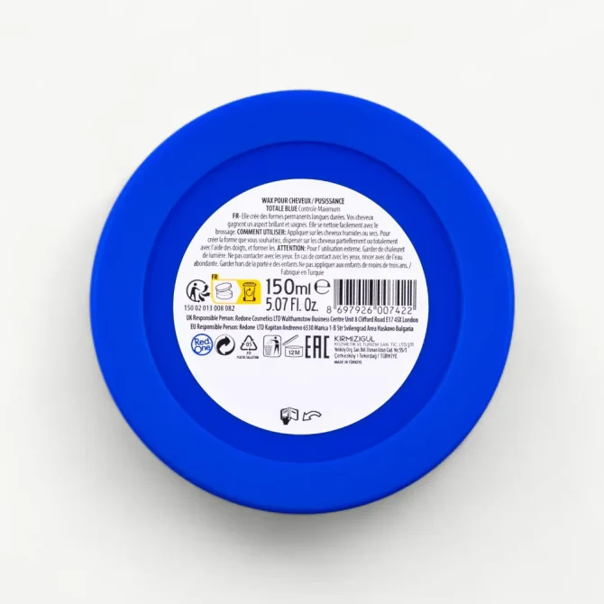Red One Aqua Hair Wax Blue 150ml 9 Red One Aqua Hair Wax Blue 150ml Gel Κερί Μαλλιών για Δυνατό Κράτημα