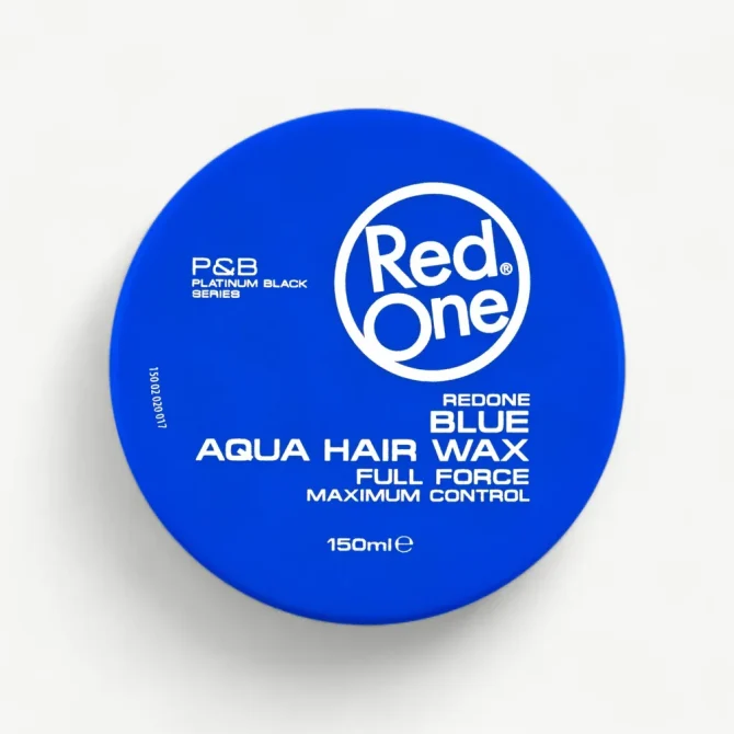 Red One Aqua Hair Wax Blue 150ml 2 Red One Aqua Hair Wax Blue 150ml Gel Κερί Μαλλιών για Δυνατό Κράτημα