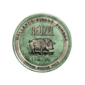 Reuzel Green Grease 113g Pomade Μαλλιών για Μεσαίο Κράτημα & Λάμψη