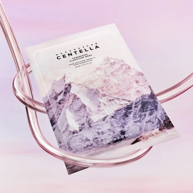 Skin1004 Madagascar Centella Poremizing Clarifying Mask 23ml - Μάσκα Προσώπου Σύσφιξης 1τμχ