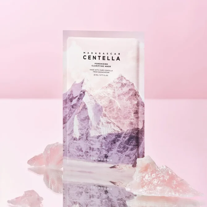 Skin1004 Madagascar Centella Poremizing Clarifying Mask 23ml - Μάσκα Προσώπου Σύσφιξης 1τμχ