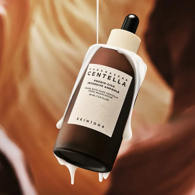 Skin1004 Madagascar Centella Probio-Cica Intensive Ampoule Ενυδατικό Serum προσώπου 95ml για Σύσφιξη