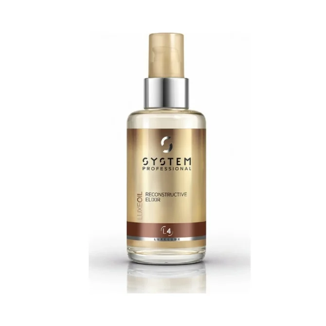 System Professional Luxe Reconstructive Elixir L4 System Professional Luxe Reconstructive Elixir L4 Λάδι Μαλλιών 100ml για Επανόρθωση Ψαλίδας