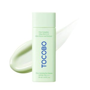 Tocobo Sun Serum Προσώπου SPF50 – Καταπραϋντικό με Centella Asiatica για Ακμή 50ml