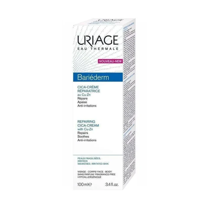 Uriage Bariéderm Cica Cream Επανορθωτική Κρέμα Προσώπου & Σώματος 100ml