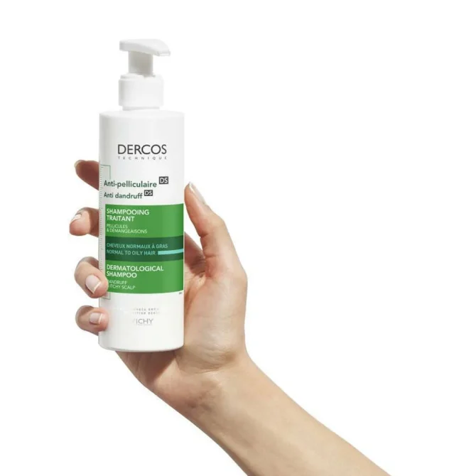 Vichy Dercos Anti Dandruff DS Σαμπουάν για Λιπαρά Μαλλιά 390ml