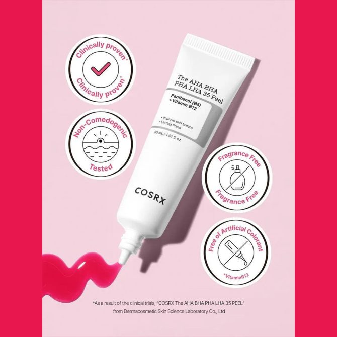 Cosrx The Aha Bha Pha Lha 35 Peel 30ml – Απολέπιση & Λάμψη
