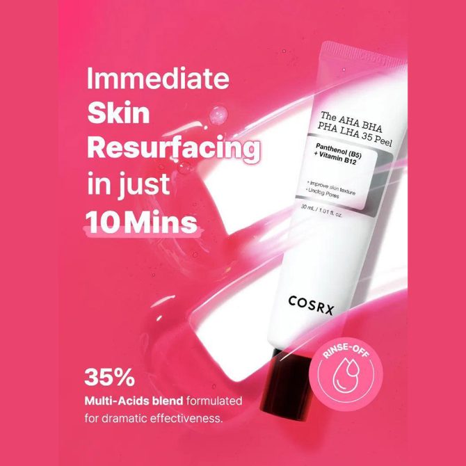 Cosrx The Aha Bha Pha Lha 35 Peel 30ml – Απολέπιση & Λάμψη