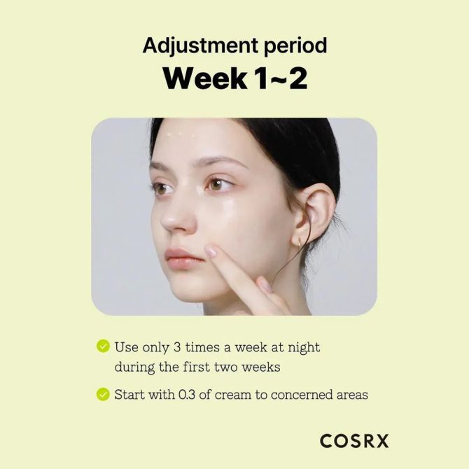 Cosrx The Retinol 0.3 Face Cream 50ml – Κρέμα Προσώπου με Ρετινόλη
