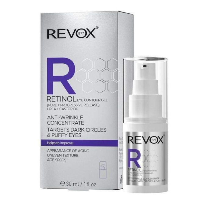 Revox Retinol Antiwrinkle Concentrate Eye Contour Gel 30ml – Αντιρυτιδικό Τζελ Ματιών