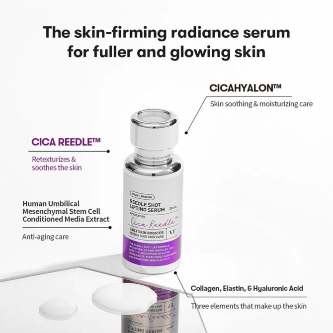 VT Cosmetics Reedle Shot Lifting Serum 30ml – Serum Ανόρθωσης Προσώπου